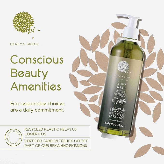 Hair And Body Wash (370 Ml/ 18 pack) In Recycled Pet Bottle Sealed Pump