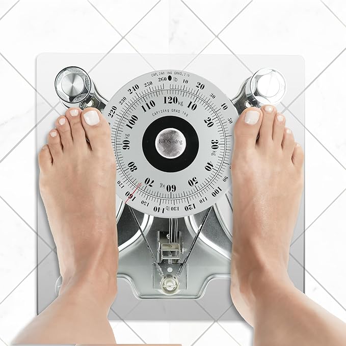 BIOS Living SC424 Bathroom Scale Clear