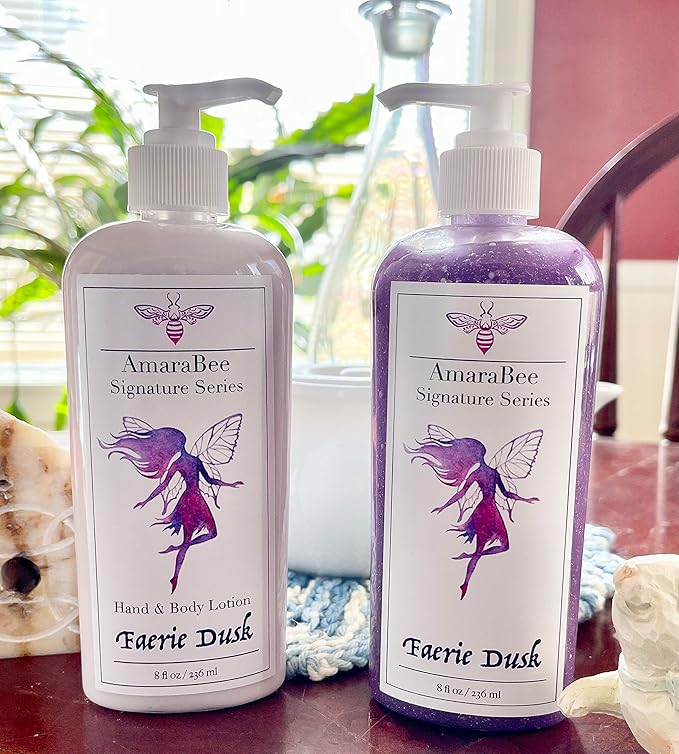 Faerie Dusk Moisturizer &amp Body Wash Duo | Body Lotion | Softening Skin Care