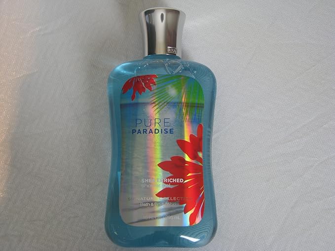 Bath &amp Body Works Pure Paradise Shower Gel 10 oz 2013 New Design
