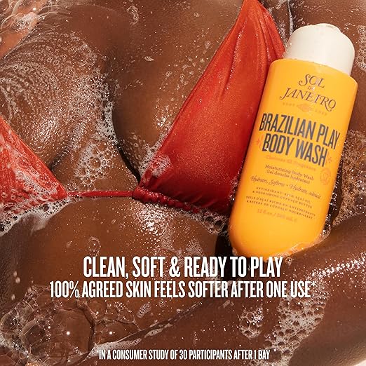 SOL DE JANEIRO Brazilian Bum Bum Cream and Brazilian Play Moisturizing Shower Cream Gel Body Wash Full Size Bundle Amazon Exclusive