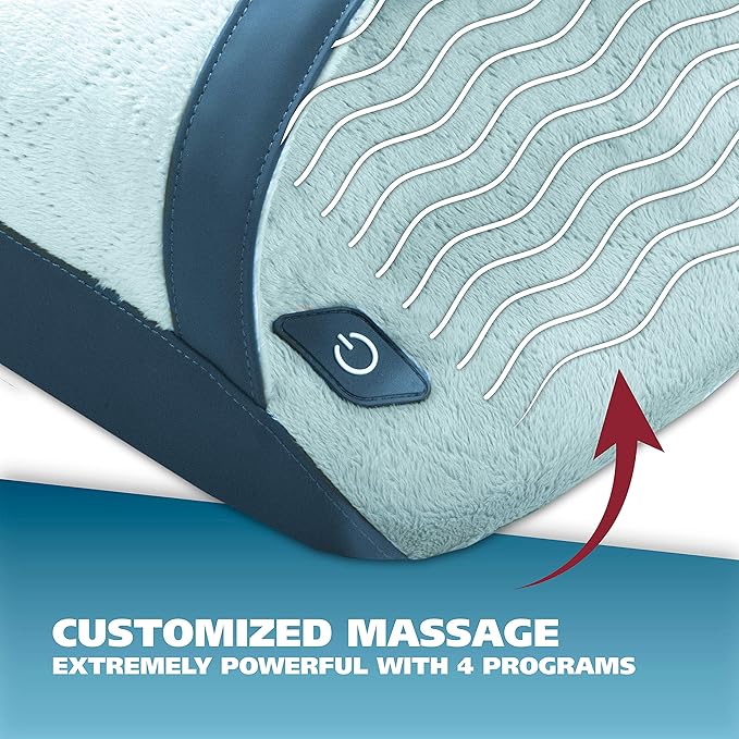 Wahl Heated Therapeutic Foot Vibrating Massager with Toe-Touch Controls &amp 4 Customized Vibrating Massage Programs - Model 4299