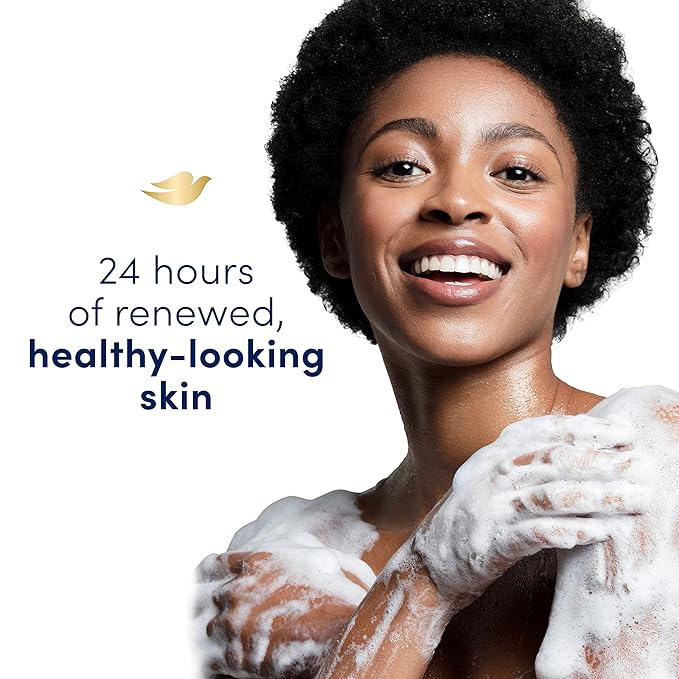 Dove Limited Edition Body Wash Winter Care 4 Count for Renewed Healthy-Looking Skin with 24hr Renewing MicroMoisture Gentle Cleanser Instantly Moisturizes Dry Skin 20 oz