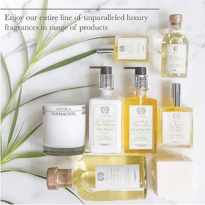 Antica Farmacista Hand &amp Body Wash - Luxury Nourishing Body Wash - Hydrating Hand Cleansing Wash - Bath &amp Body Gift - Bergamot &amp Ocean Aria 10 fl oz