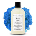 The Soap Exchange Body Wash - Beach Bum Scent - Hand Crafted 12 fl oz / 354 ml Natural Artisan Liquid Soap for Hand Face &amp Body Shower Gel Cleanse Moisturize &amp Protect. Made in the USA.