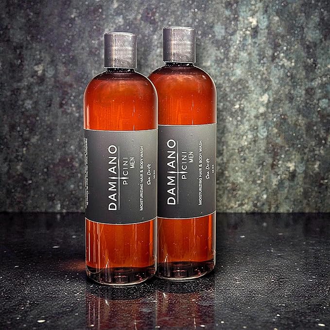Men's Moisturizing Body Wash (Two 16oz Bottles = 32oz) (Cedar Char)