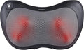 Vivitar Shiatsu Neck Shoulder Leg Lumbar Portable Massager Deep Kneading Massage Pillow with Heat Electric for Home Office Car (Model: MS4200)