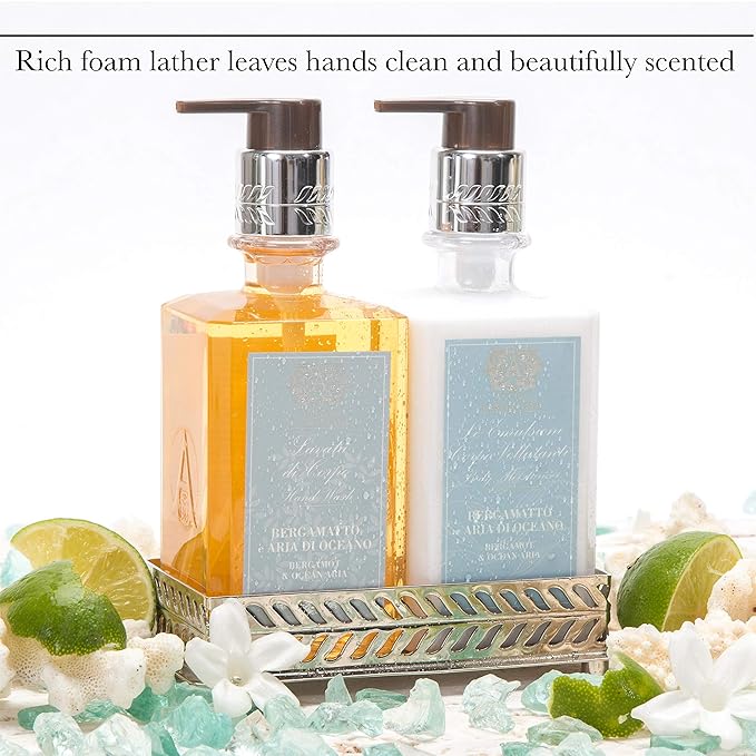 Antica Farmacista Hand &amp Body Wash - Luxury Nourishing Body Wash - Hydrating Hand Cleansing Wash - Bath &amp Body Gift - Prosecco 10 fl oz