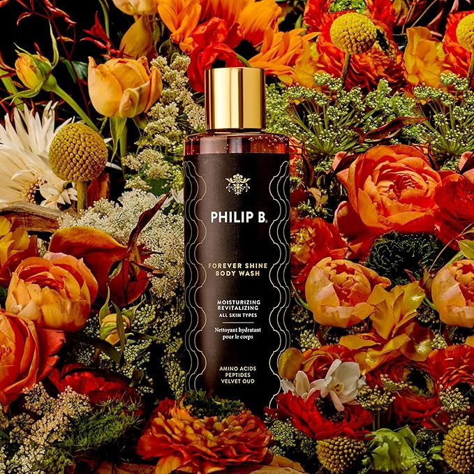 PHILIP B. Forever Shine Luxury Body Wash - Moisturizing and Revitalizing 11.8 oz (350ml)