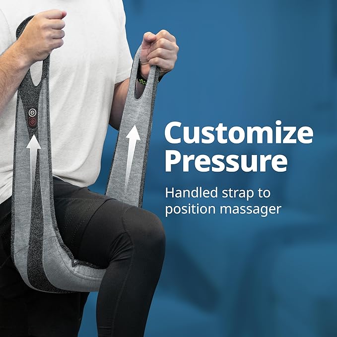 Wahl Body Massager Wrap with Heat Shiatsu Massage Nodes Soothing Pain Relief for Neck Back Shoulders &amp Legs FSA Eligible Model 3026393
