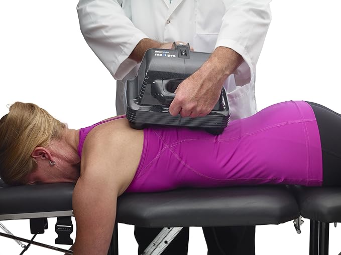 Thumper Maxi Pro Percussive Massager - Deep Tissue Full Body Massager for Professional use. Full Body Massage in 5 Minutes! Powerful Percussion Massager for Chiropractic clinics with 5 speeds