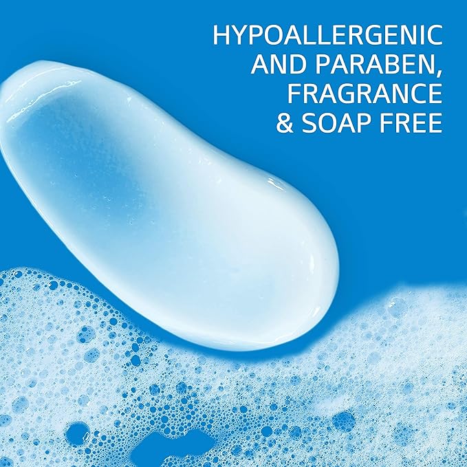 RESTORADERM Soothing Wash 10 floz Pack of 3 Soothes Dry Stressed Skin Hypoallergenic Soap &amp Paraben Free National Eczema Association Endorsed Dermatologist Recommended