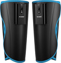 FIT KING Cordless Calf Massager – Rechargeable Leg Compression Massager for Circulation Edema RLS Pain Relief &amp Recovery 6 Intensities 3 Modes Portable Gift for Mom Dad Athletes