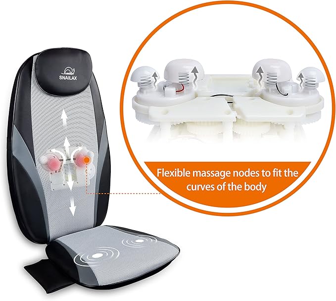 Snailax Shiatsu Back Massage and Shiatsu Foot Massager