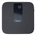 Escali ComfortStep Anti-Slip Digital Bathroom Scale for Body Weight with Removable Linen Platform Cover and High Capacity of 400 lb Batteries Included