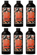 Tesori d'Oriente:Japanese Rituals Bath Cream with Tsubaki Oil and Peony 16.9 Fluid Ounce (500ml) Bottles (Pack of 6) [ Italian Import ]