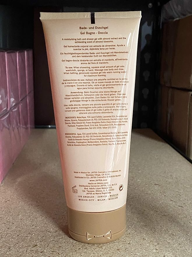 Jafra Royal Almond Bath &amp Shower Gel 6.7 fl. oz.