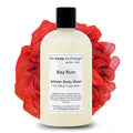 The Soap Exchange Body Wash - Bay Rum Scent - Hand Crafted 12 fl oz / 354 ml Natural Artisan Liquid Soap for Hand Face &amp Body Shower Gel Cleanse Moisturize &amp Protect. Made in the USA.