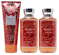 Bath &amp Body Works Wrapped In Sugar - 3 pack - Body Cream and 2 Shower Gel