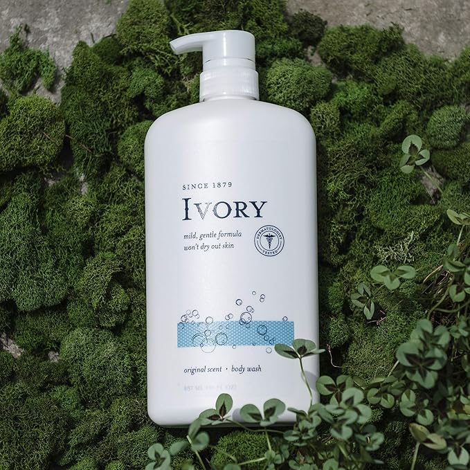 Ivory Body Wash Original Scent 30 oz Pack of 4