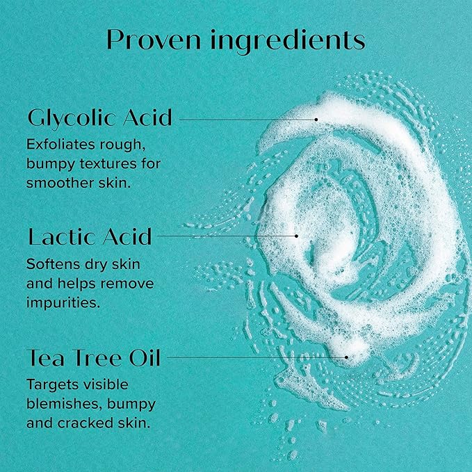 Medix 5.5 Hyaluronic Acid Hydrating Body Treatment Cream + Glycolic Acid Exfoliating Body Wash Set