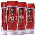 Old Spice Moisturizing Body Wash for Men Hydro Wash 2-in-1 Long Lasting Scent &amp Deep Hydration 24/7 Shower Fresh Smoother Swagger Scent 16 oz (Pack of 4)