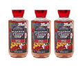 Bath &amp Body Works SUGARED CHERRY CRISP Shea + Vitamin E Shower Gel 3 Piece Bundle - 10 fl oz / 295 mL each