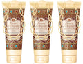 Tesori d'Oriente: Byzantium Aromatic Shower Cream with Black Rose and Labdanum 8.45 Fluid Ounce (250ml) Tubes (Pack of 3) [ Italian Import ]