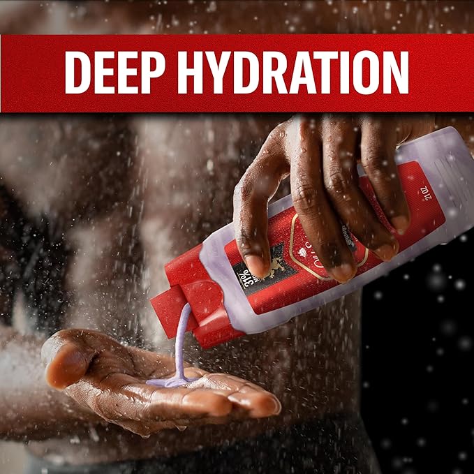 Old Spice Moisturizing Body Wash for Men Hydro Wash 2-in-1 Long Lasting Scent &amp Deep Hydration 24/7 Shower Fresh Swagger Scent 21 oz (Pack of 4)