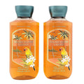 Bath &amp Body Works Shower Gel Gift Set 10oz Each Pack of 2 (Golden Mango Lagoon)