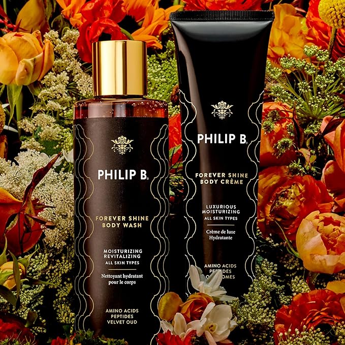 PHILIP B. Forever Shine Luxury Body Wash - Moisturizing and Revitalizing 11.8 oz (350ml)