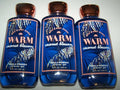 Lot of 3 Bath &amp Body Works Warm Coconut Blossom Shea &amp Vitamin E Shower Gel 10 oz