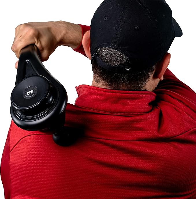Izzo Golf Medalist Massager - for deep Tissue Massage Handheld Massage Gun for Golf Athletes Shoulder and Neck Pain and Muscle Pain