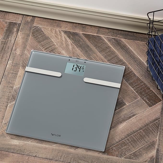 Taylor BIA Digital Bathroom Scale Charcoal Grey (5282622)
